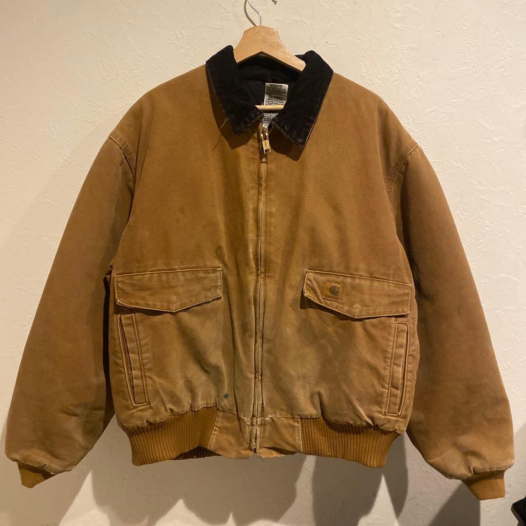 激レアCarhartt カーハート サンタフェ ボンバージャケット - メルカリ