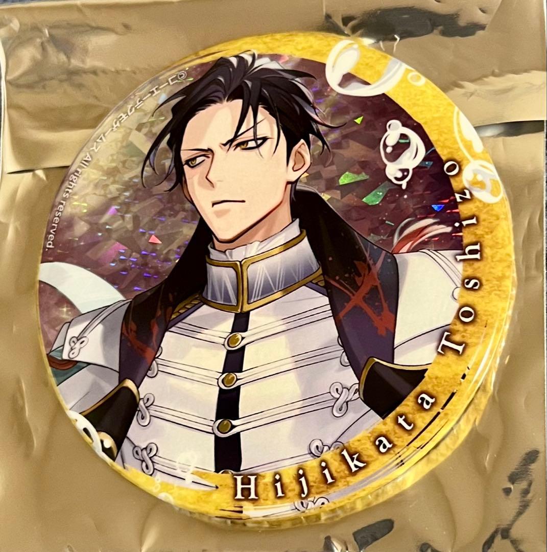 遙かなる時空の中で 龍宮の神子 土方歳三 ホログラム 缶バッジ りゅう