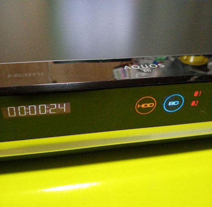 SHARP AQUOS BD-W1800 HDD新同品交換第6