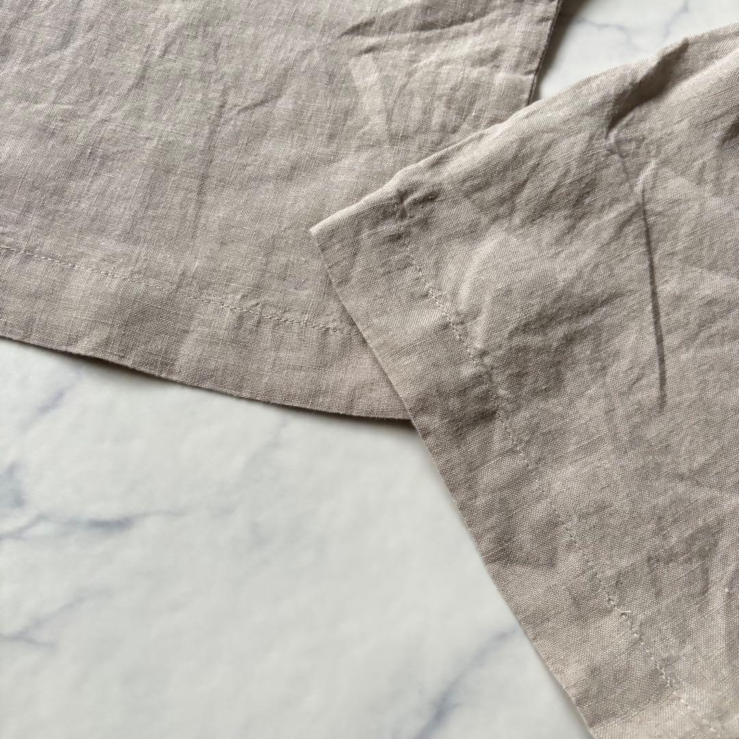 かぐれ KAGURE リネンオールインワン 長袖 ベージュ◇7079 - メルカリ