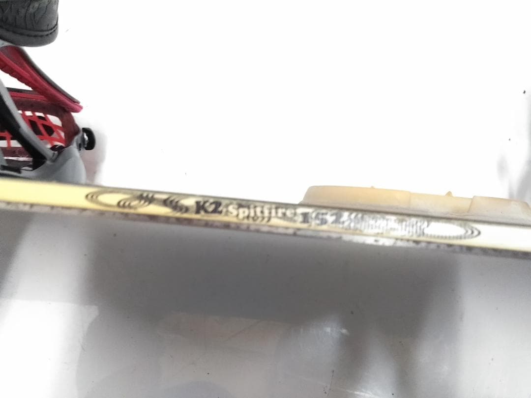 K2 SPITFIRE 152cm メンズ スノーボード ビン Mサイズ △ K2 SPITFIRE