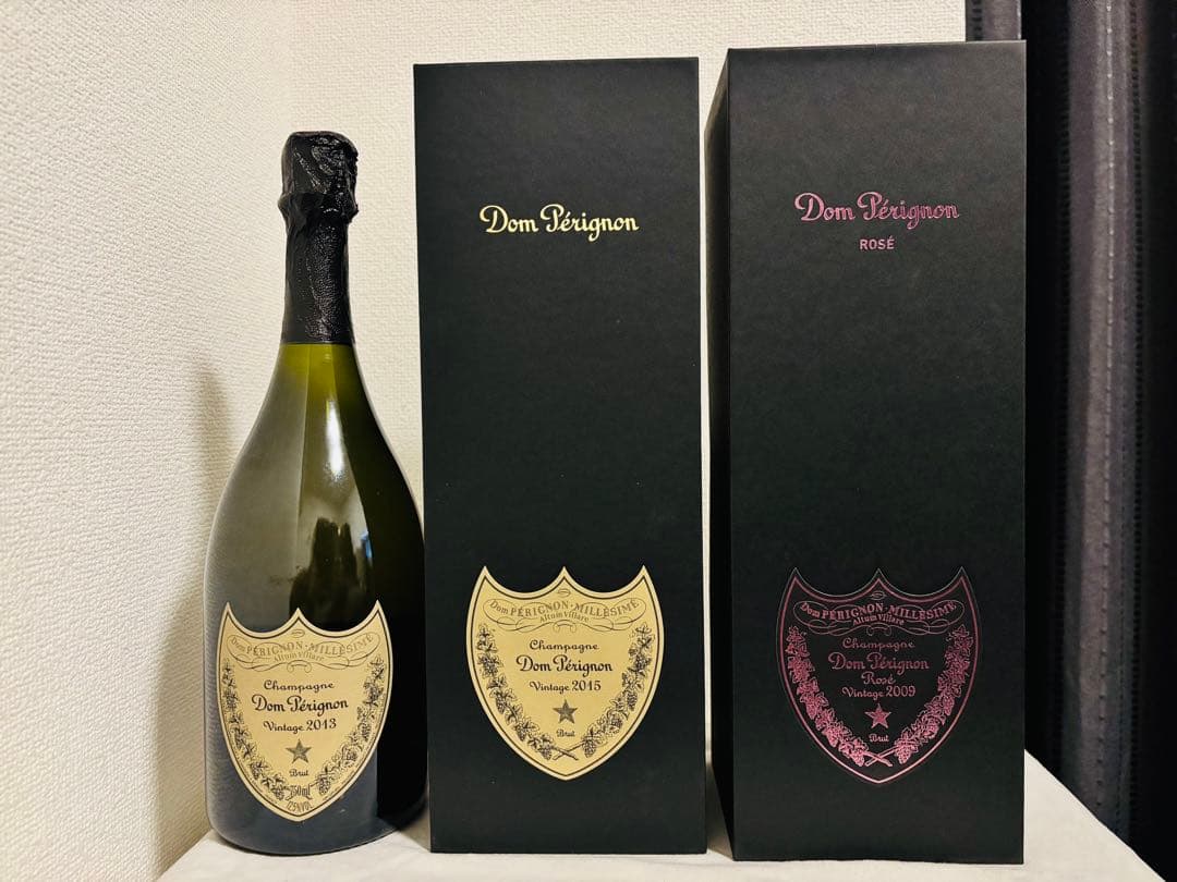 ドン・ペリニヨン×2本、ドン・ペリニヨンロゼ　750ml3本セット ドンペリニヨン ロゼ 750ml｜格安・安いお酒の通販／配達ならカクヤス