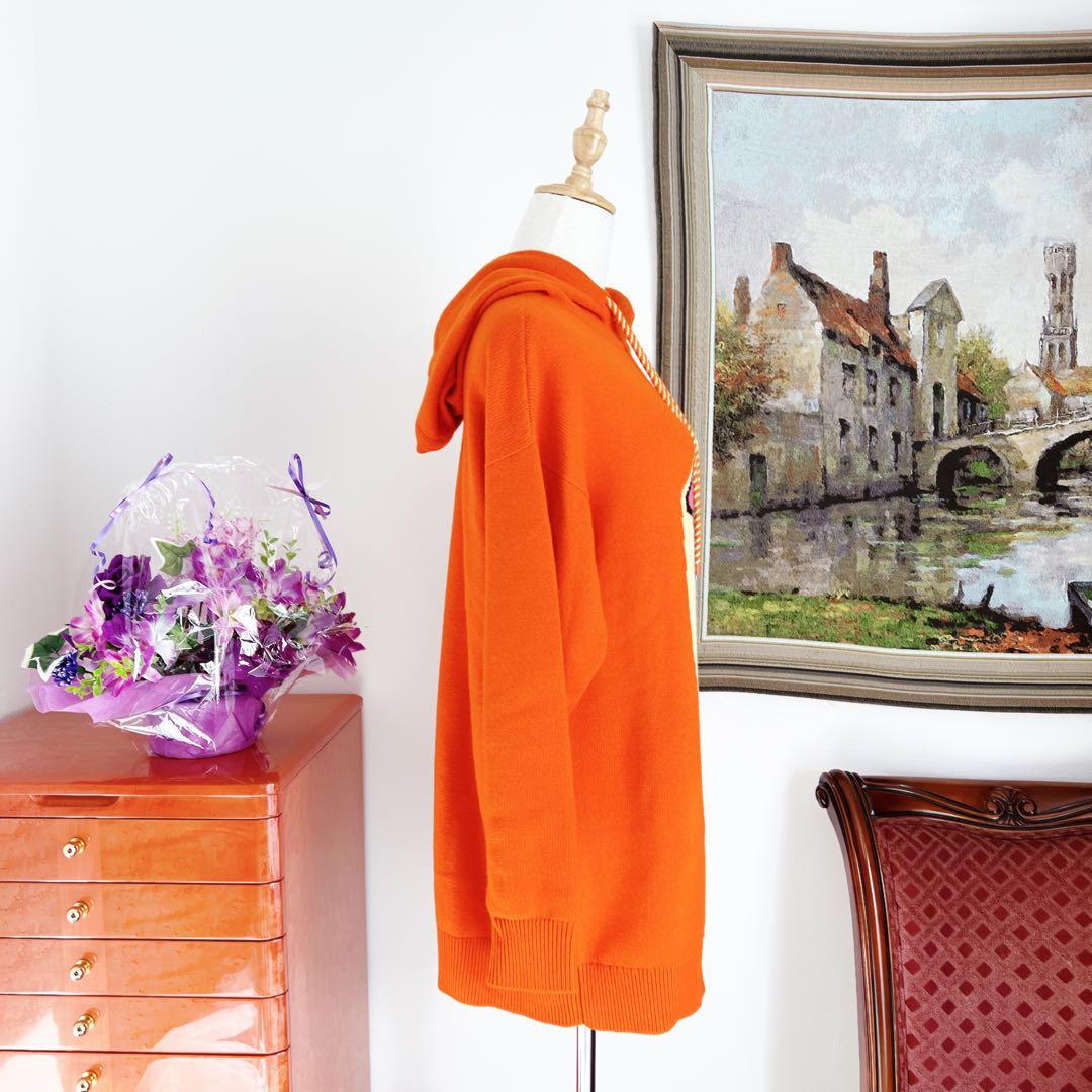 美品HERMESエルメス パーカー シェーヌダンクル カシミヤニット