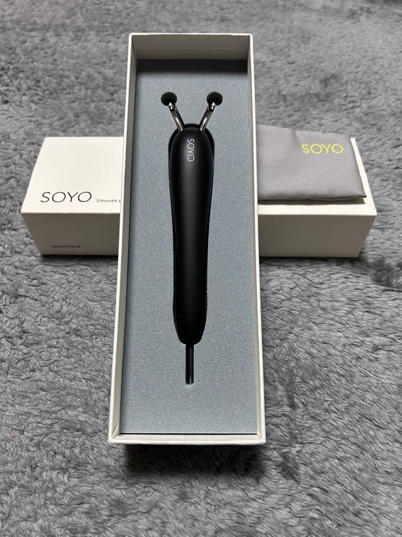 K*i様 SOYO 美顔器 ブラック SOYO │ 小田切ヒロプロデュースメイクブラシ