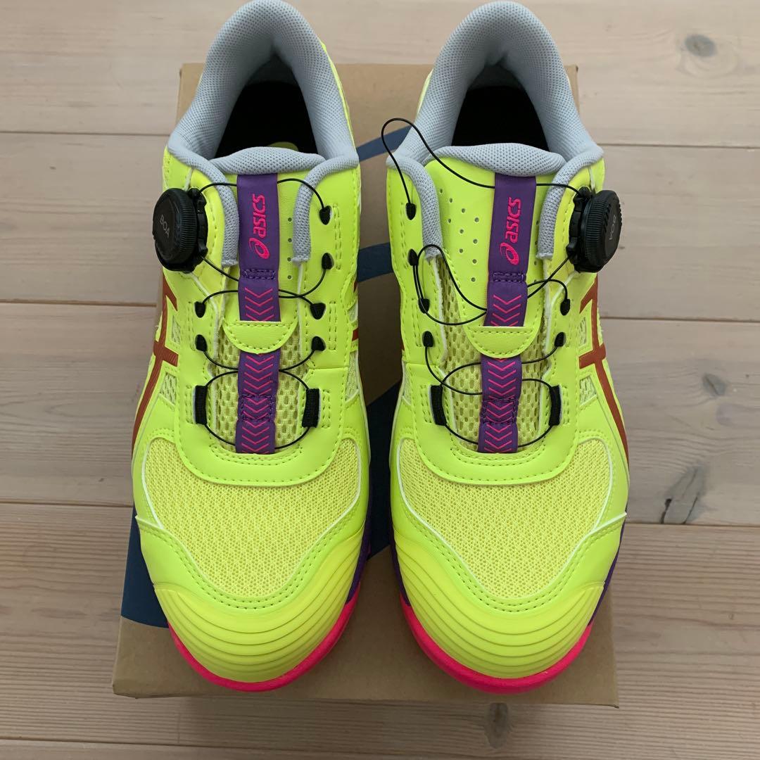 アシックス安全靴26センチ限定色 アシックス asics 26cm 安全靴 CP304 BOA MAGMA 限定カラー 未使用品