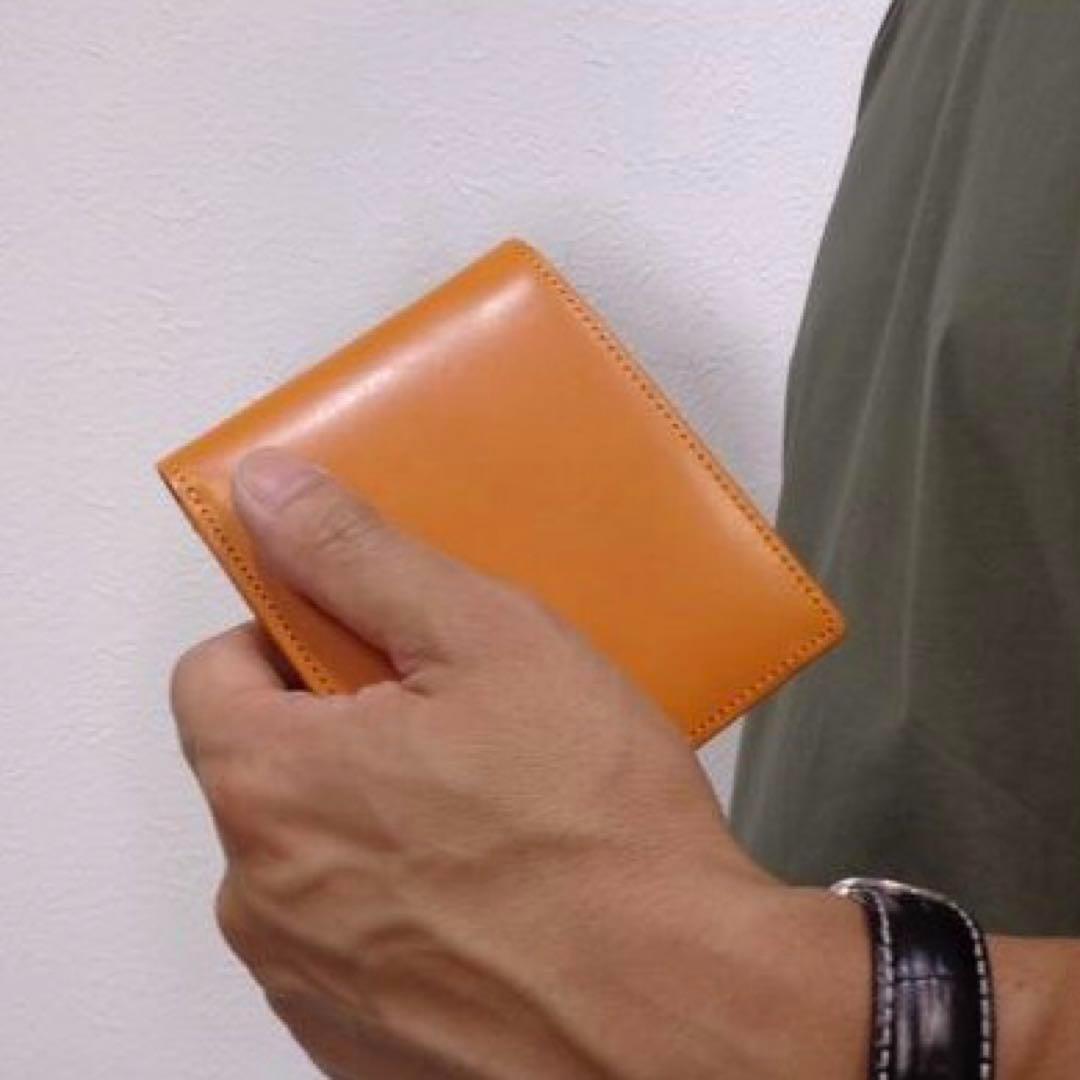 新品】マーガレットハウエル✨ナチュラルタンニング 2つ折り財布