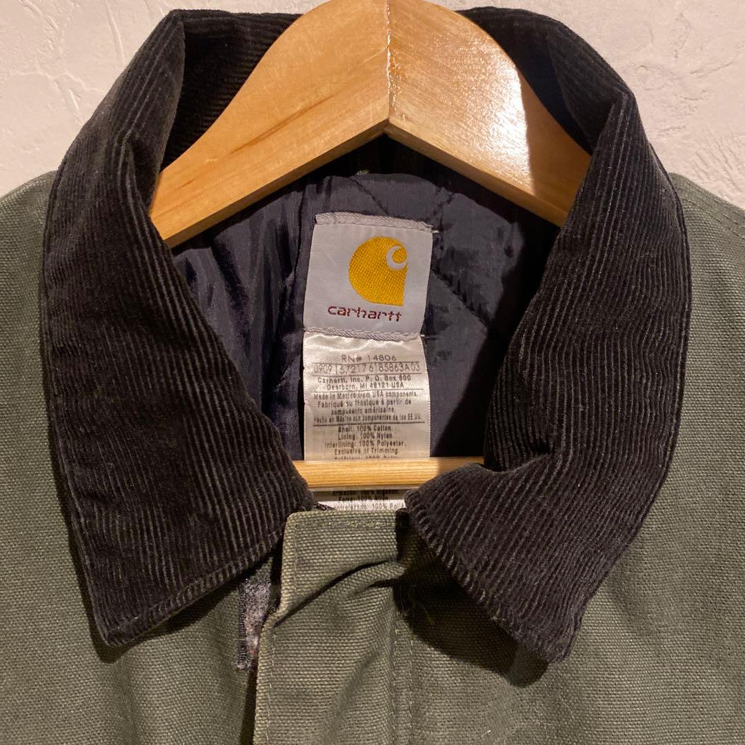 希少Carhartt カーハートトラディショナルジャケットJ22 MOS - メルカリ