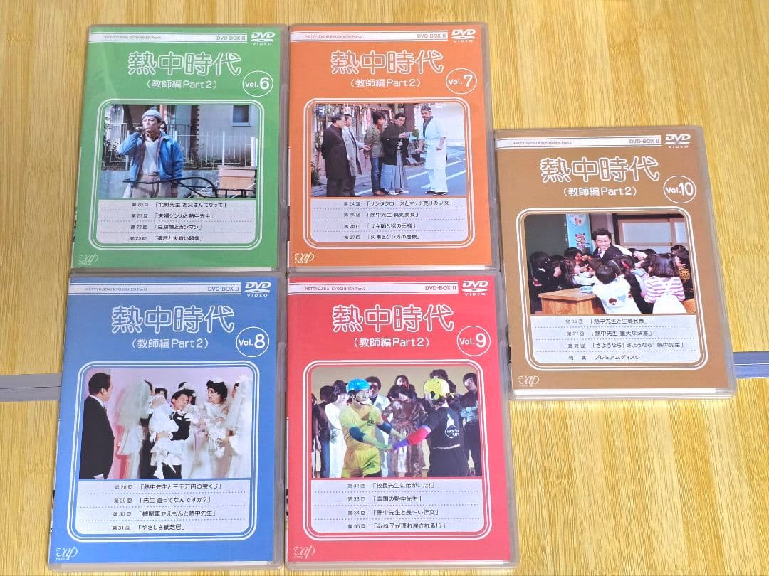 熱中時代 教師編 Part2 I & II　DVDボックスセット【国内正規品】