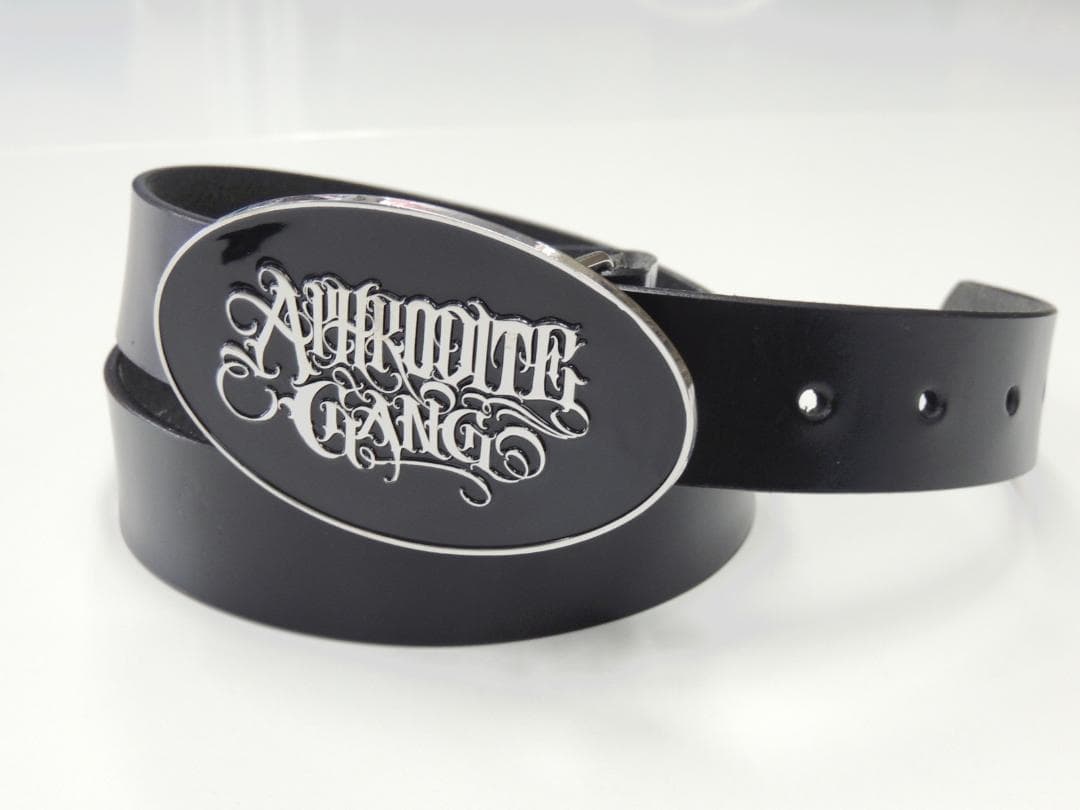 BUDSPOOL Aphrodite gang舐達麻ロゴバックル レザー ベルト - メルカリ
