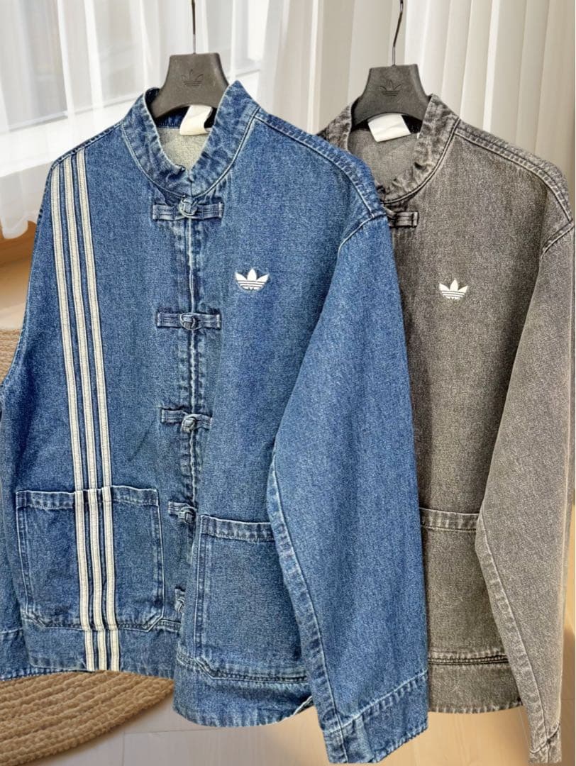 Adidas XSサイズ （青）中国限定 巳年チャイナトラックジャケット