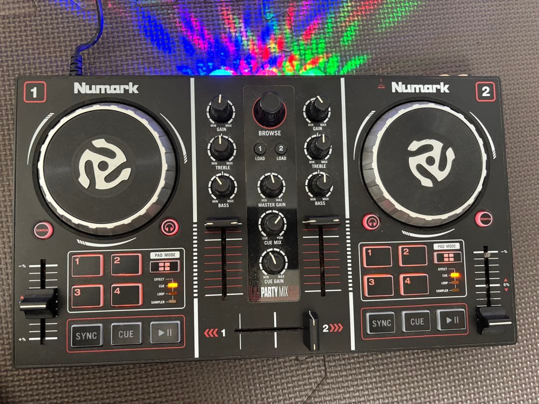 限定価格‼️ヌマーク　パーティーミックス　pcdjコントローラー 製品情報：Party Mix：Numark