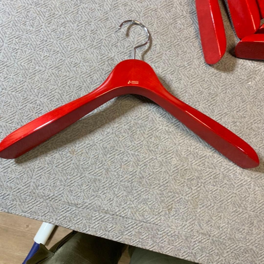 H523 NAKATA HANGER ナカタハンガー 木製 15本セット