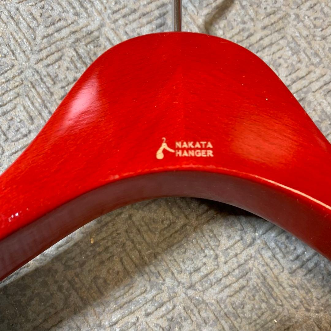 H523 NAKATA HANGER ナカタハンガー 木製 15本セット