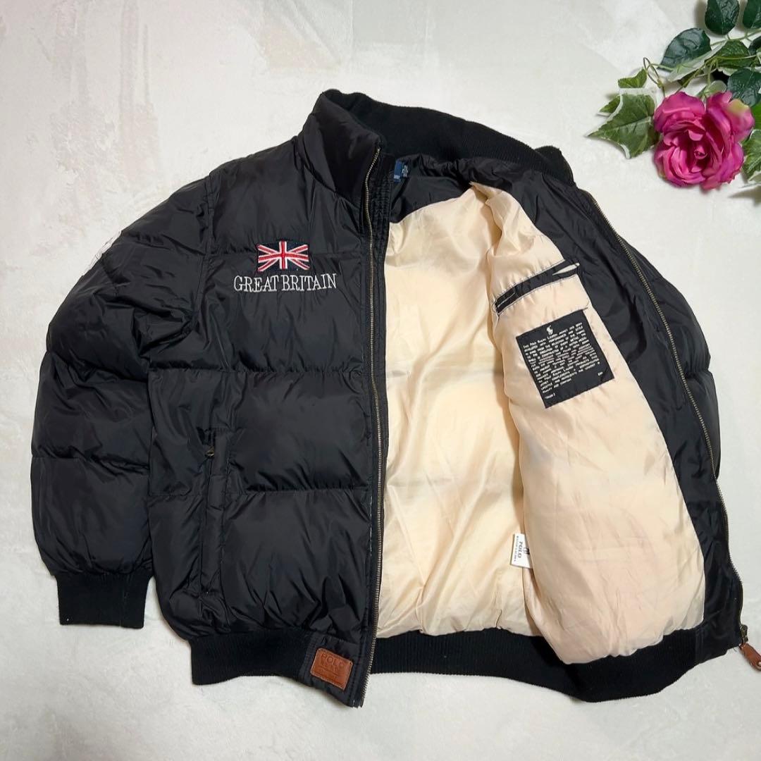 極美品✨ ポロラルフローレン ダウンジャケット スタンドカラー