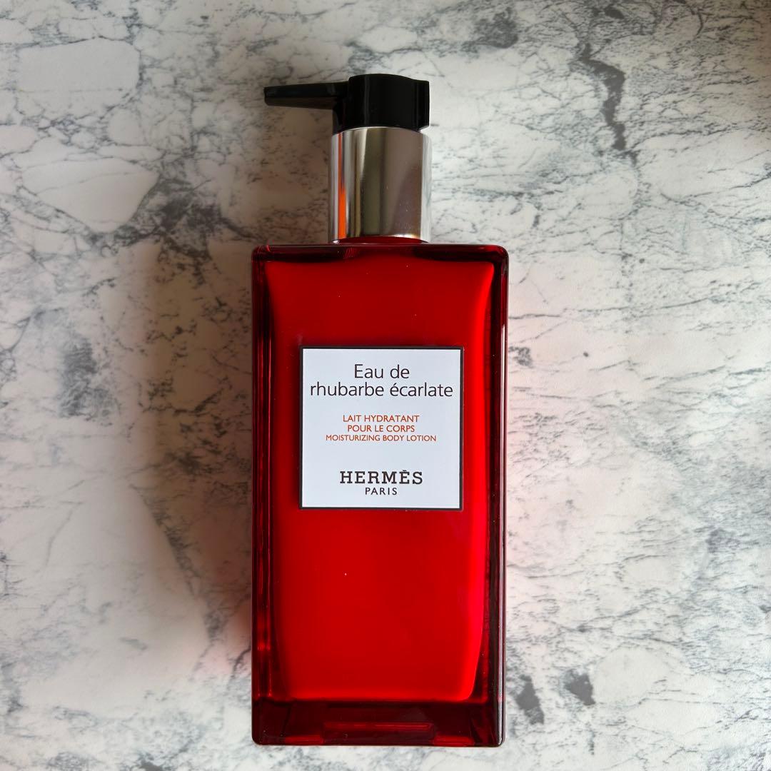 エルメス/HERMES ボディローション 《オー ドゥ ルバーブ エカルラット》