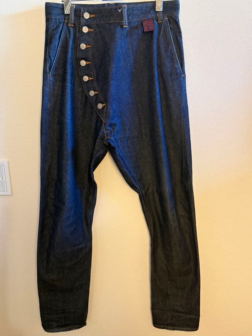 vivienne westwoodデニム Blue Buckle Back Jeans by Vivienne Westwood on Sale