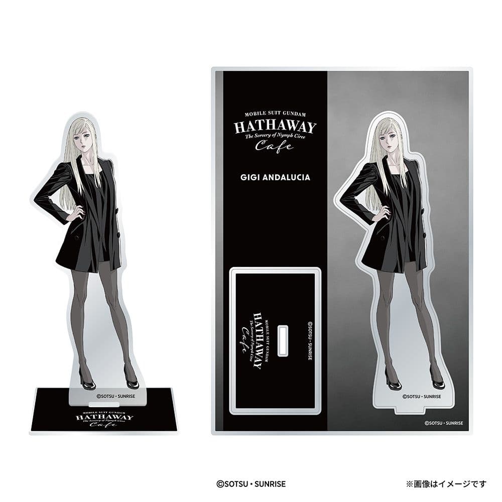 閃光のハサウェイ コラボカフェ アクリルスタンド(ギギ) - メルカリ
