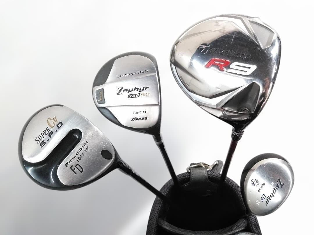 初心者オススメ！ ミズノ メンズゴルフクラブ 14本セット XXIOバッグ付