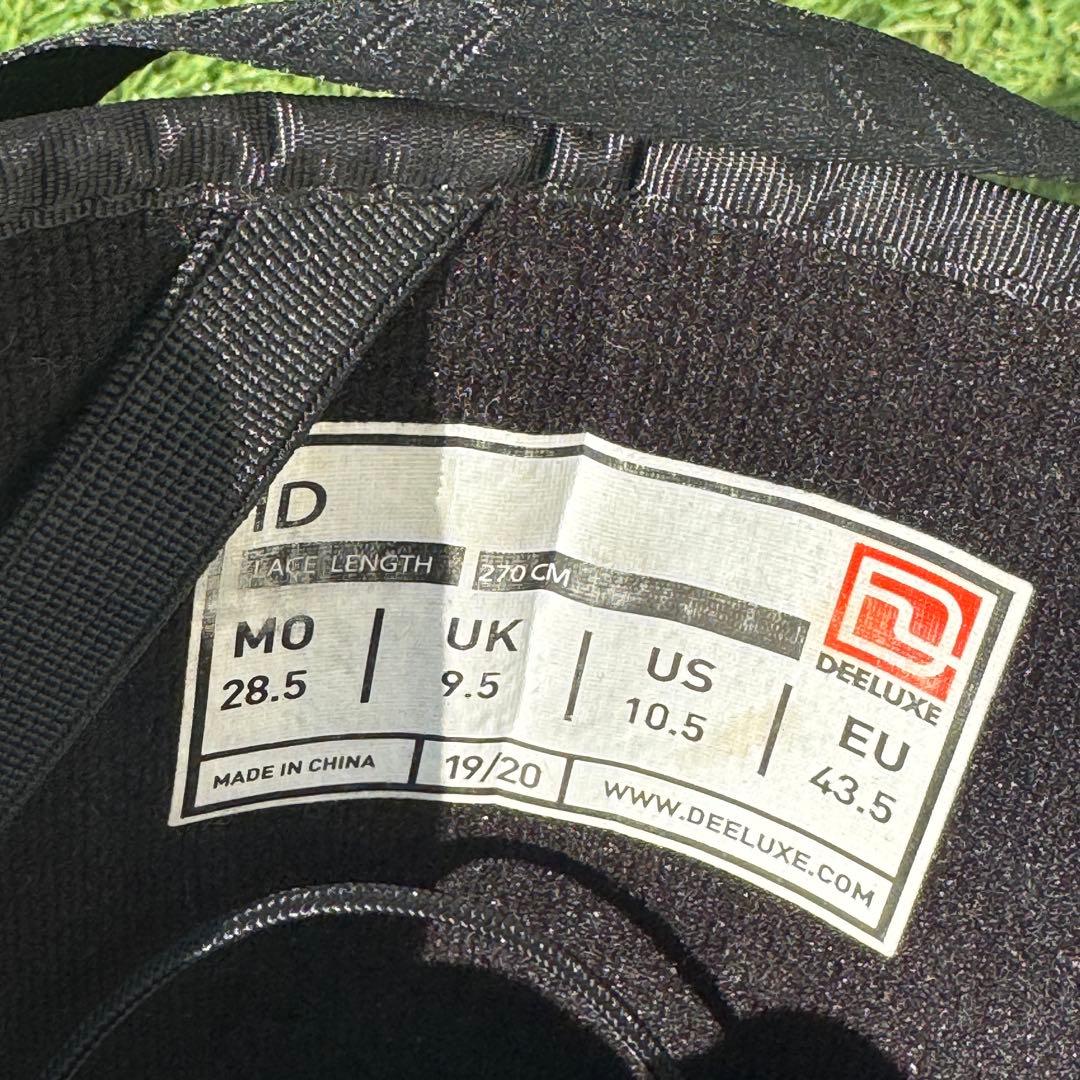 DEELUXE ID 28.5cm スノボブーツ ブラック　メンズ