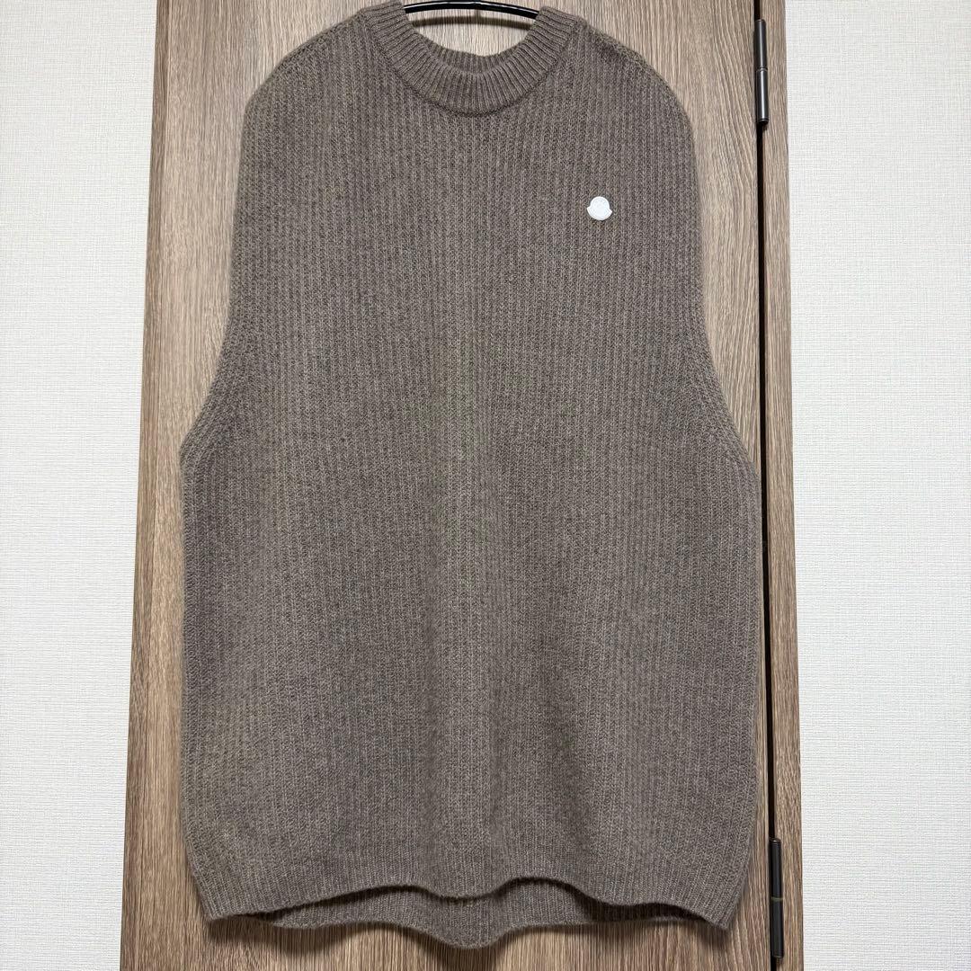 モンクレール　ブラウン ニットベスト ブラウン & ブラック Touvet ベスト : ジレ 向けの レディース