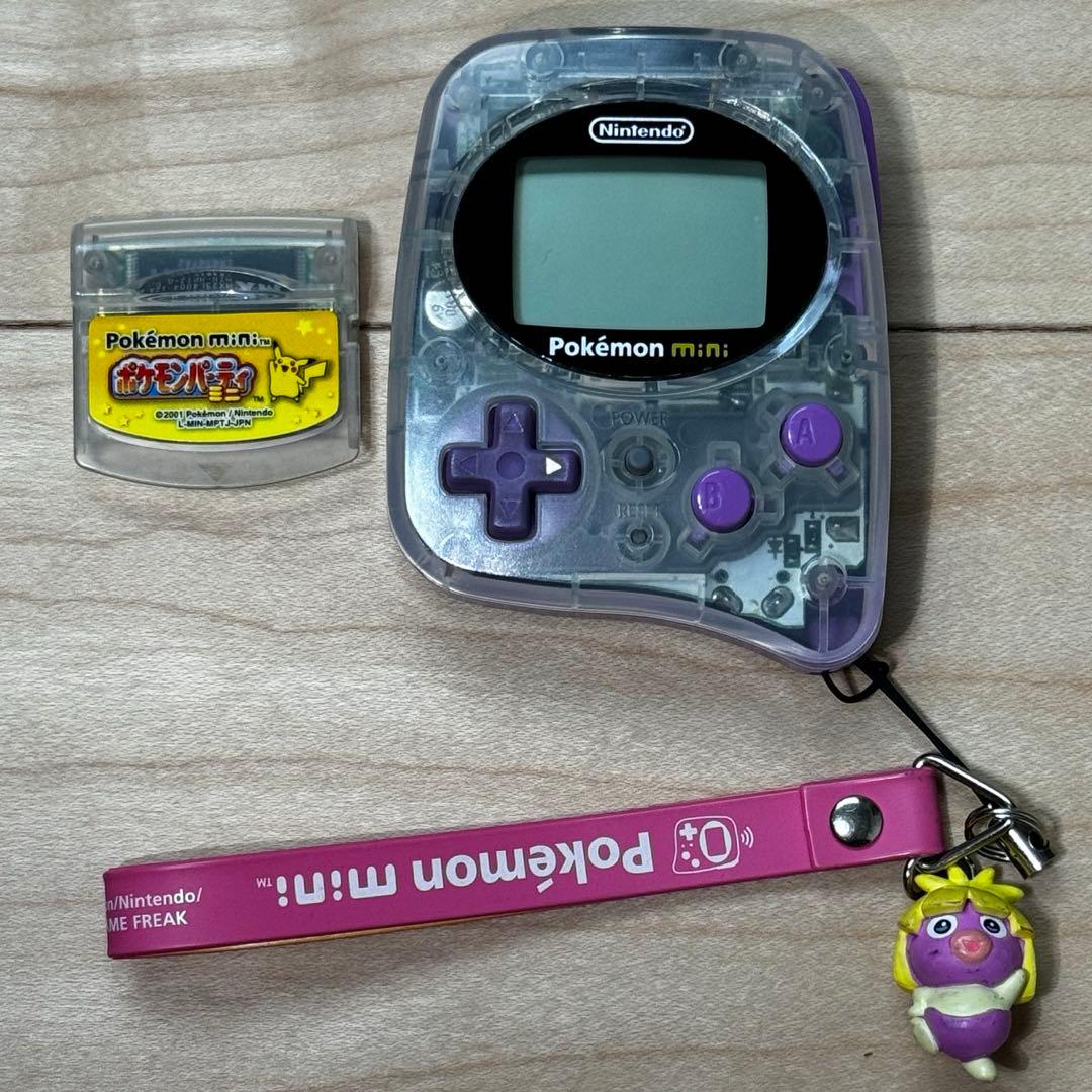 レア【ほぼ未使用】ポケモンミニ ムチュールパープル - メルカリ