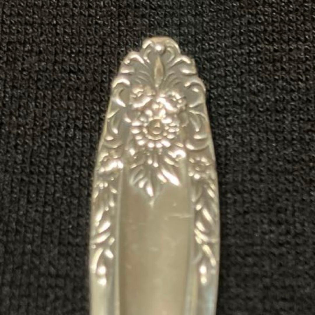 三越 シルバースプーン 銀スプーン シルバー950 梅 ウメ マリー