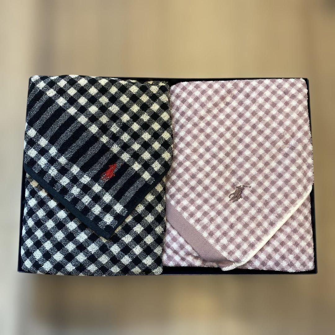 新品未使用 ラルフ・ローレン バスタオルセット 2枚 - メルカリ