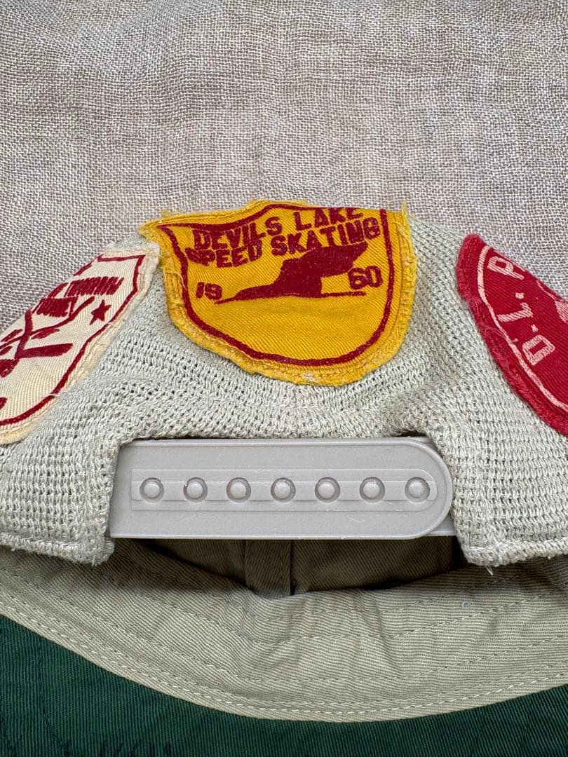 デニム&ダンガリー ワッペン パッチ デニムメッシュキャップ サイズ52