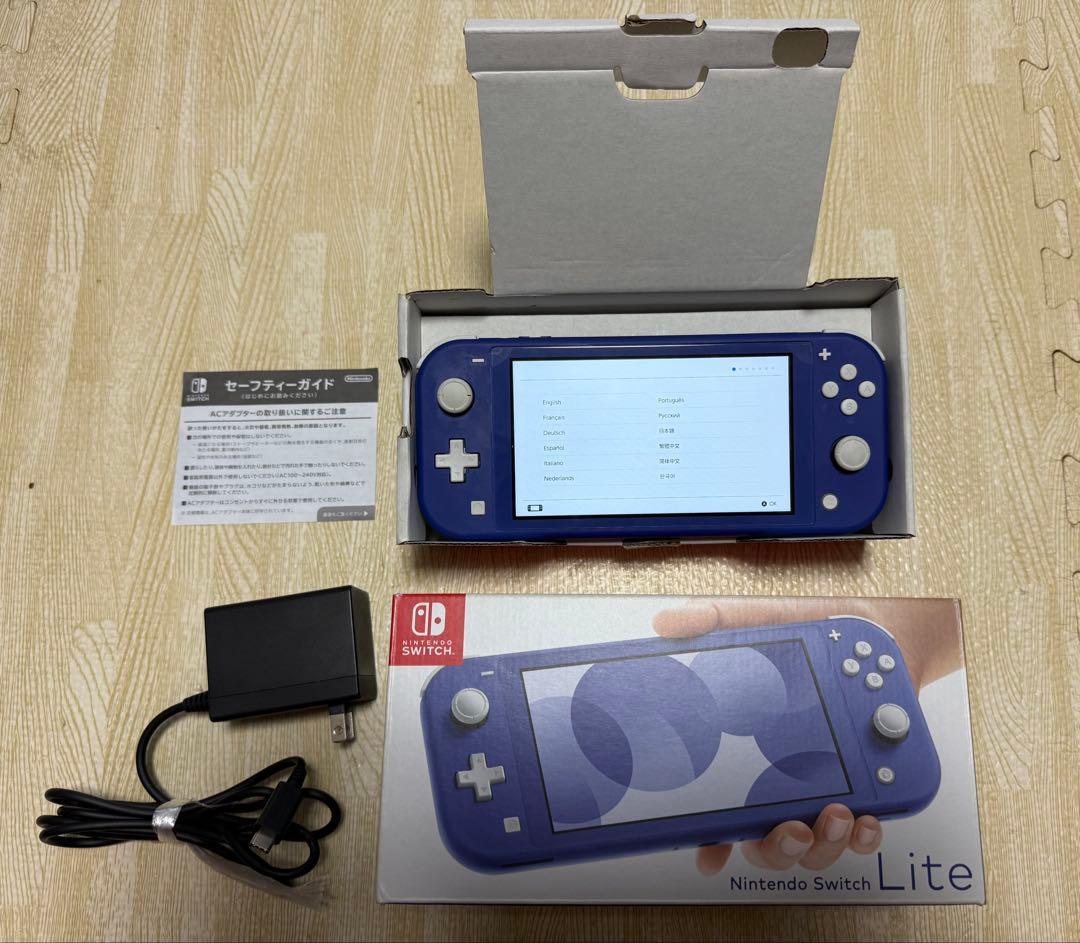 Nintendo Switch Lite（ブルー）セット Amazon.com: Nintendo Switch Lite - Blue : Video Games