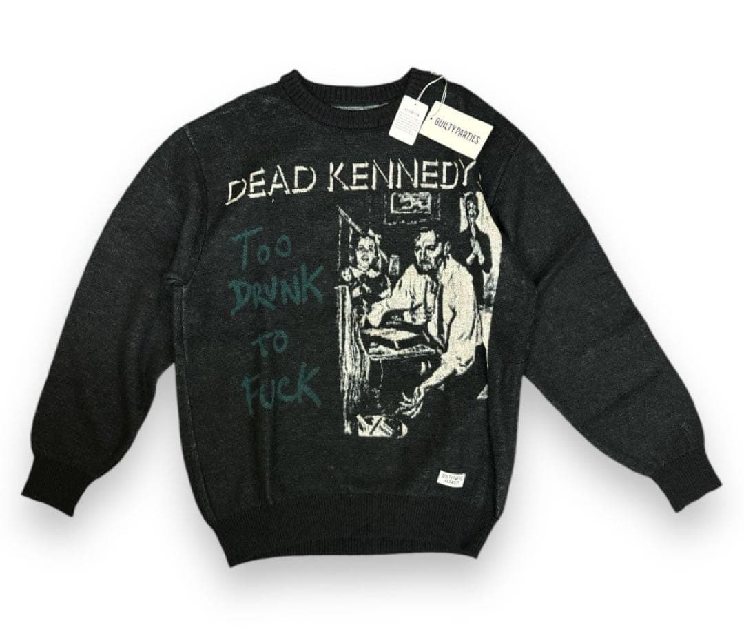 新品 希少 WACKO MARIA /DEAD KENNEDYS モヘアニット - メルカリ