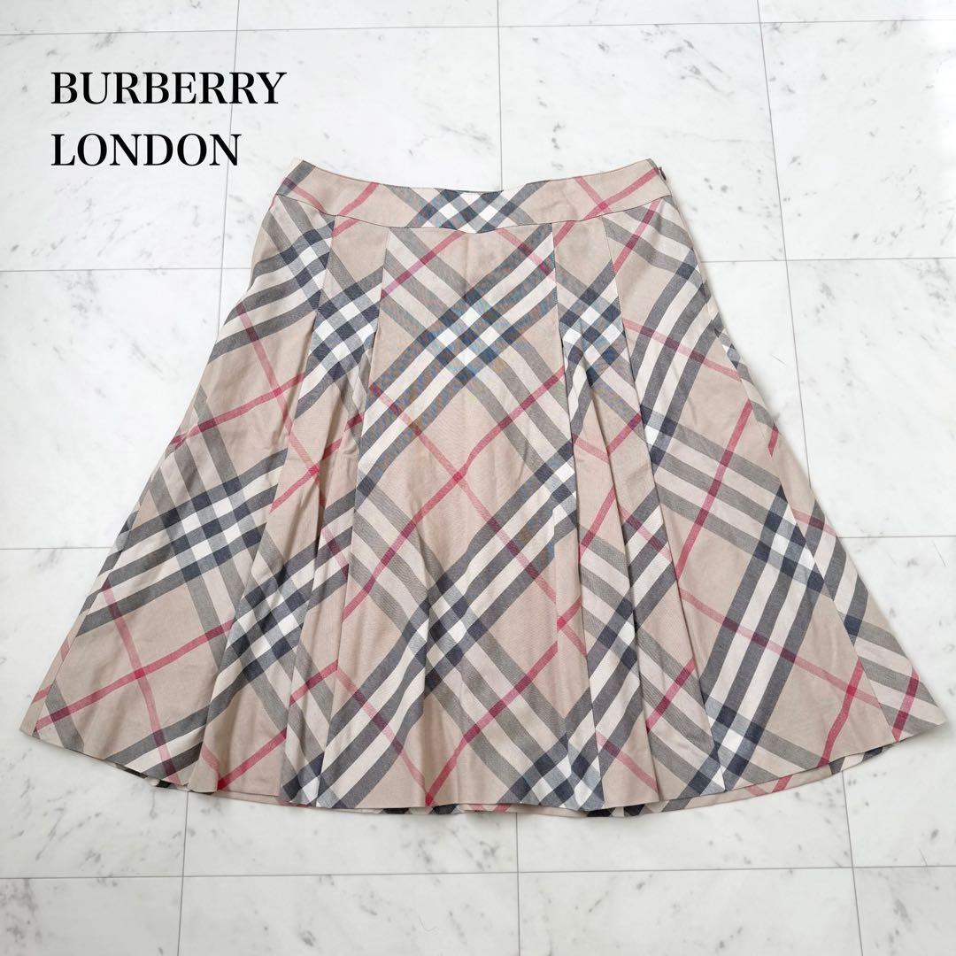 大きいサイズ❤️バーバリーロンドン フレアスカート メガチェック 3XL