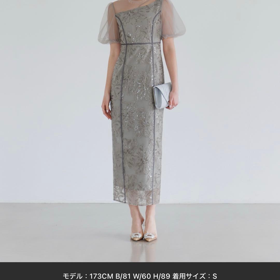 Leja オケージョンドレス グレー - メルカリ