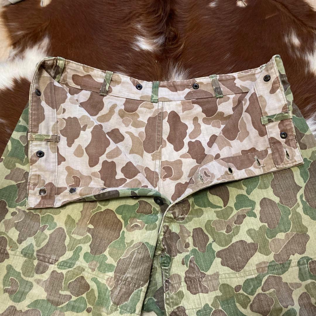 40s usmc p44 ダックハンターカモパンツヴィンテージ - メルカリ