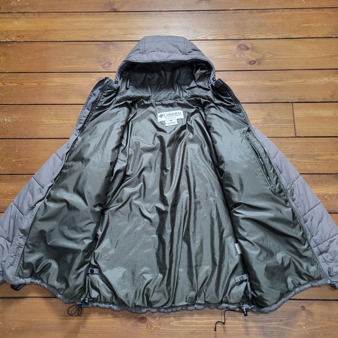 今季大注目】希少カラー コロンビア キルティング ダウンパーカ グレー