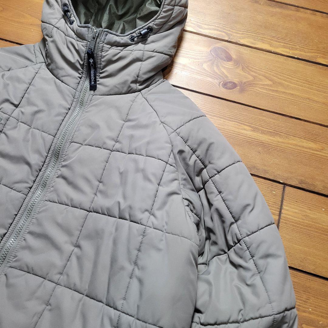 今季大注目】希少カラー コロンビア キルティング ダウンパーカ グレー
