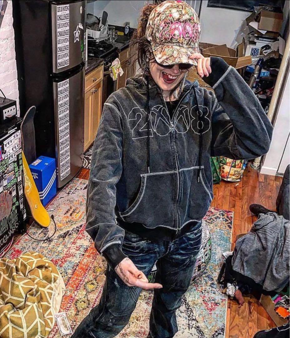 fuckthisindustry fti ジップパーカーpunkandyo