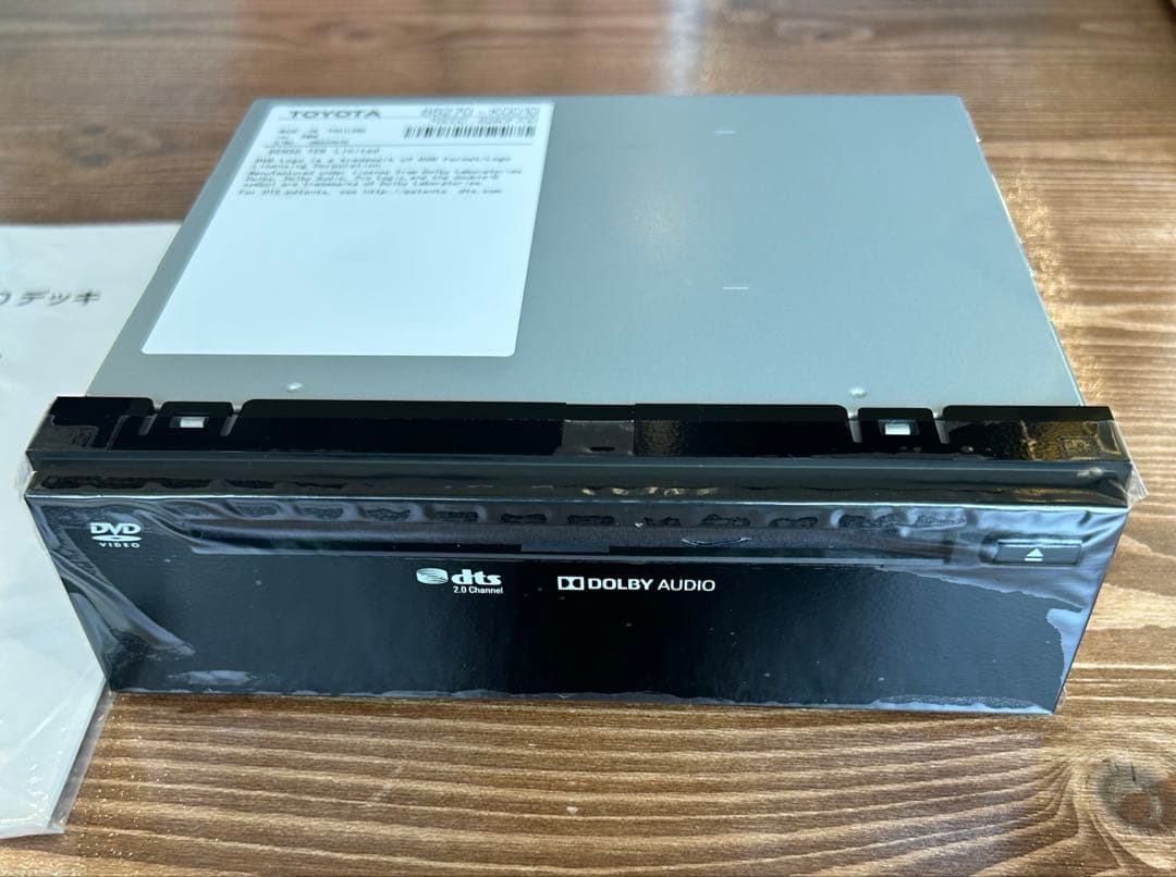 トヨタ純正 CD.DVDデッキ 86270-k0010 新品未使用品 - メルカリ