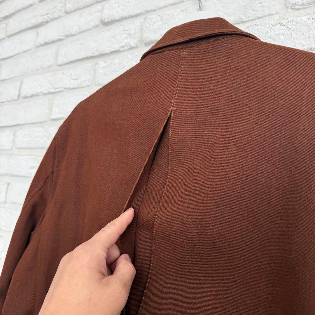 美品【マクレガー】ノーフォークジャケット ヘビーコットンツイル ブラウン