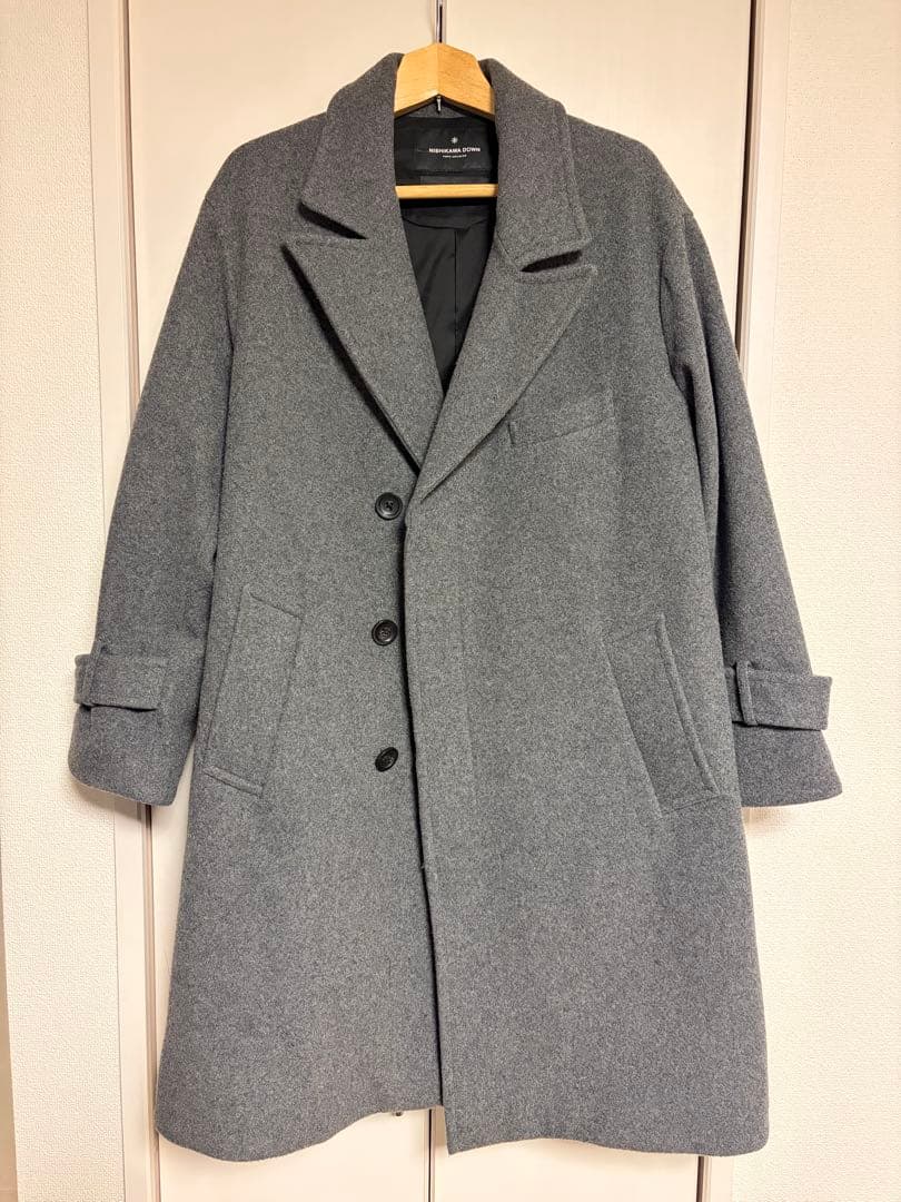 S*N様 nano universe×西川ダウン MB別注チェスターコート M - メルカリ