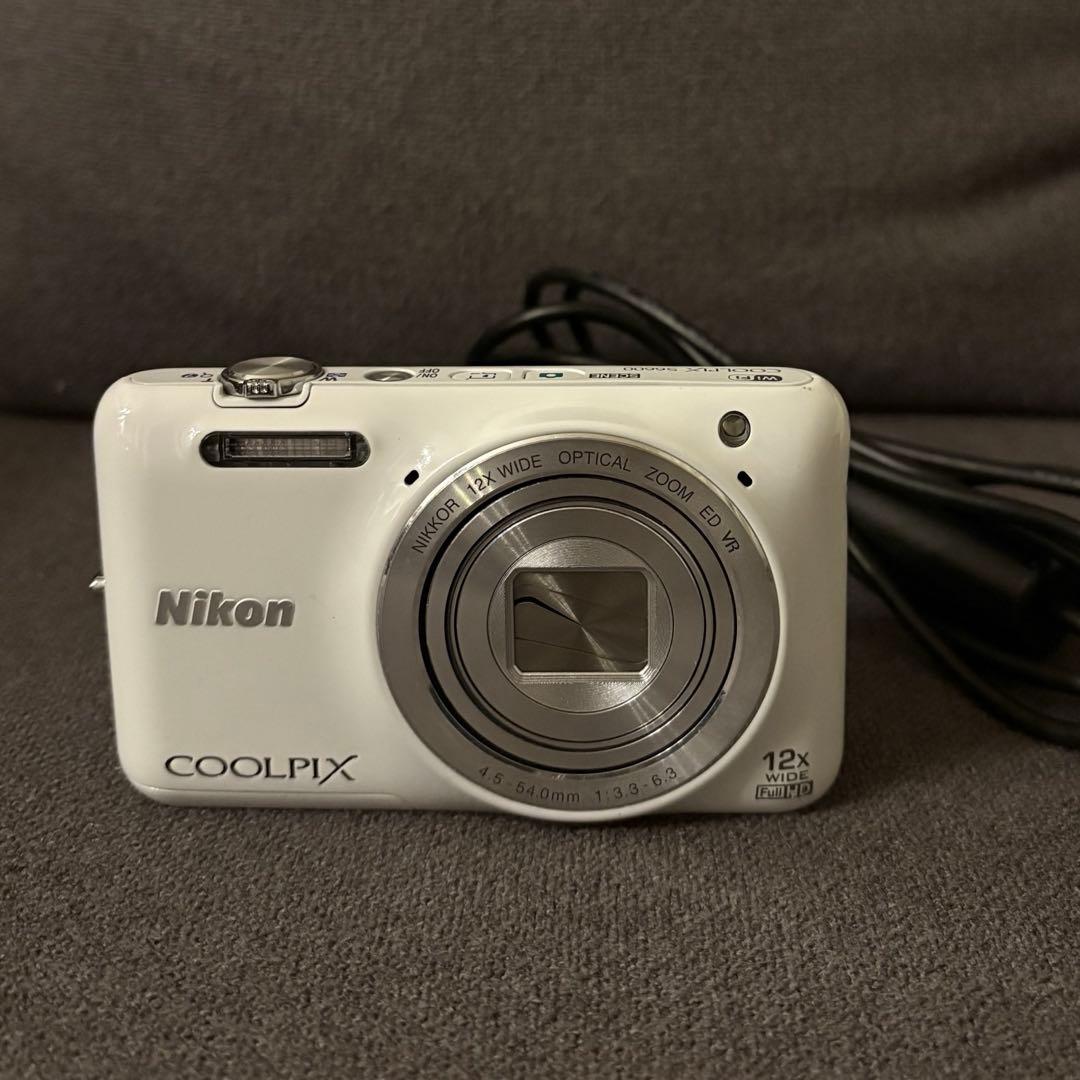 Nikon COOLPIX S6600 デジタルカメラ 白 ホワイト