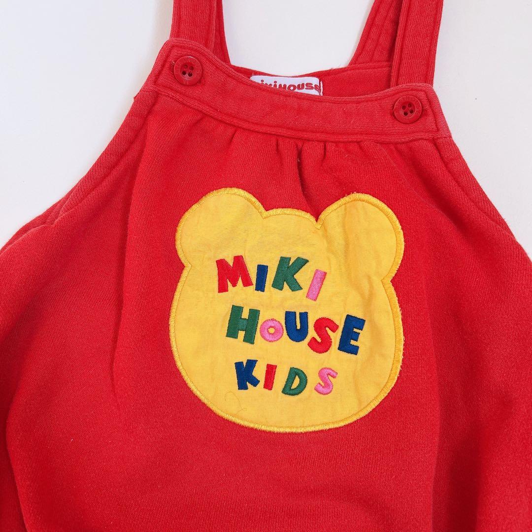 MIKI HOUSE ロンパース だるまオール レトロ セット 85cm表記 - メルカリ