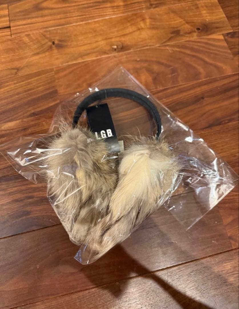 00s archive l.g.b. fur earmuffs y2k 耳当て