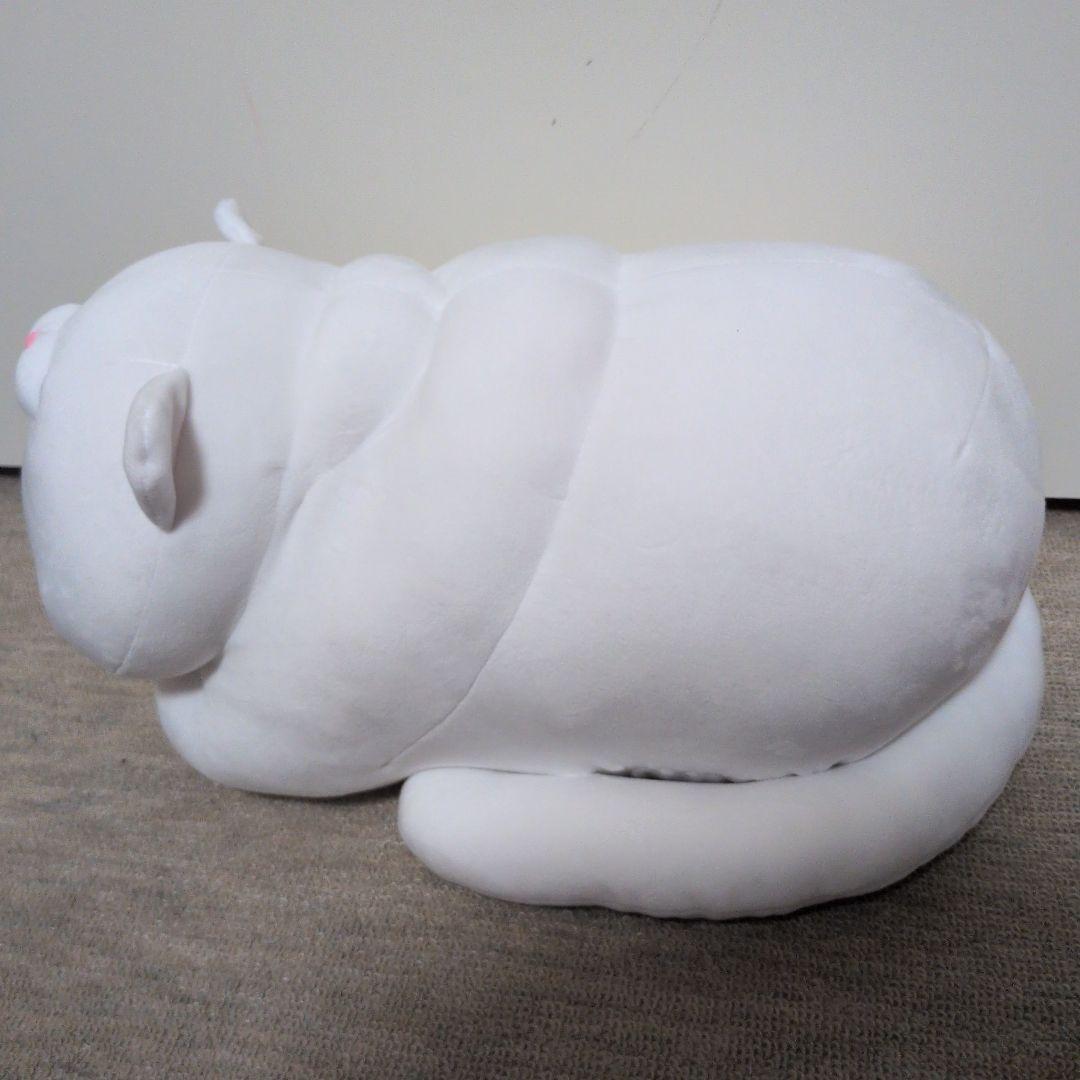 ぽちゃぽちゃおキャット様 おおきなぬいぐるみ ホワイト - メルカリ