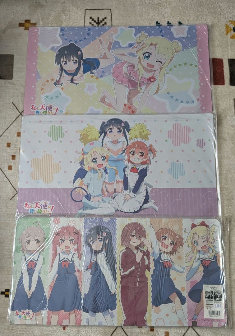 【サプライ】私に天使が舞い降りた！ プレイマット 3種セット 商品詳細 | トレカアイテムくじOnline