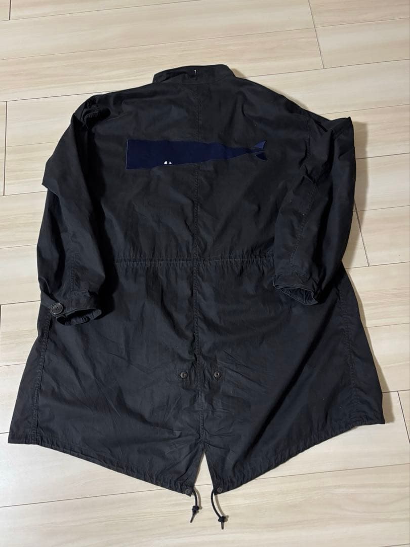 DESCENDANT D-65 OXFORD COAT サイズ2 DESCENDANT/D-65 OXFORD COAT (BLACK)