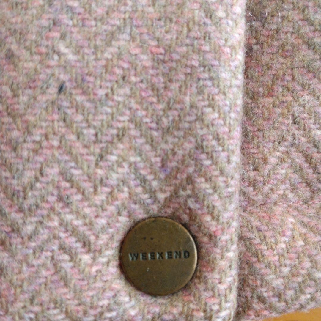 希少品】MaxMaraマックスマーラウィークエンドラインリバーシブル