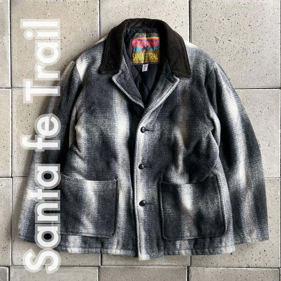 80s Santa Fe Trailオンブレチェック ウール ジャケットUSA製 - メルカリ