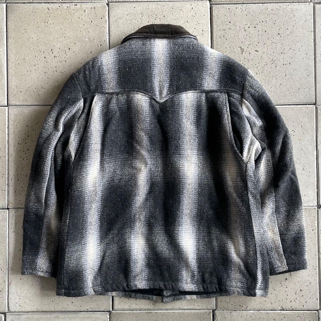 80s Santa Fe Trailオンブレチェック ウール ジャケットUSA製 - メルカリ