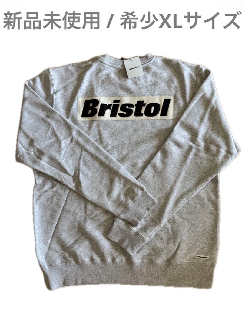 新品未使用 Bristol トレーナーXL グレー 23SSシンセティックレザー