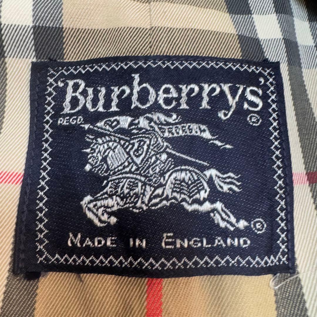 超希少】バーバリー 一枚袖 コットン100% ステンカラーコート